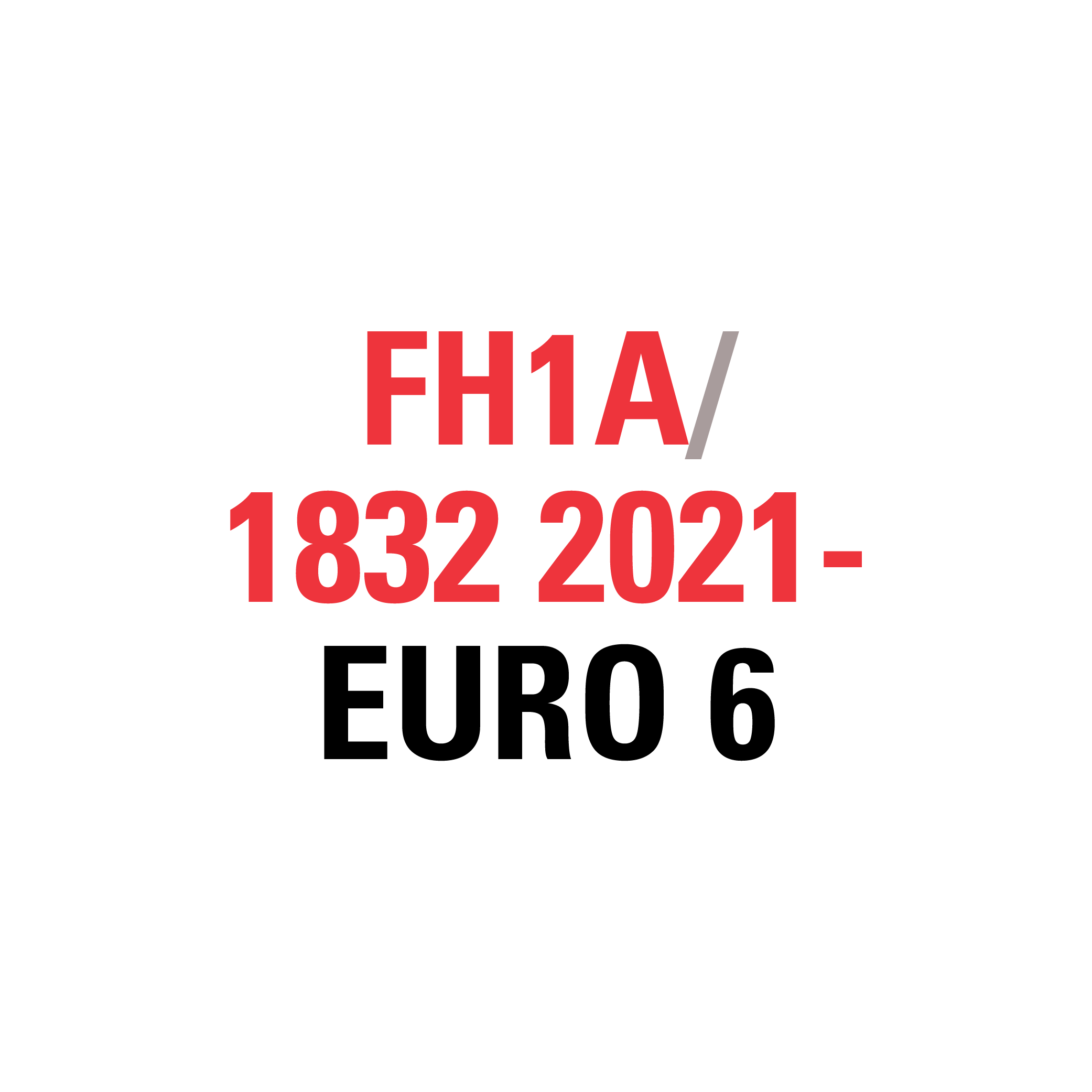 FH1A 1832 1836 2021- EURO 6